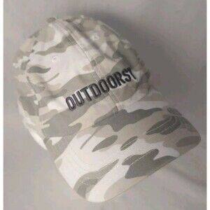 State of Mine "Outdoorsy" Camouflage Adjustable Strapback Hat/Cap-EXCELLENT!